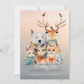  Vibe Winter Wonderland Kerst Kaart (Voorkant)