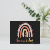 Vibes, achtste graad briefkaart (Staand voorkant)