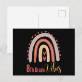 Vibes, achtste graad briefkaart (Voorkant / Achterkant)