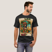  Vibes: Amerikaans traditioneel Tattoo ontwerp T-shirt (Voorkant volledig)