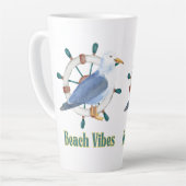 Vibes beach latte mok (Linkerhoek)