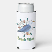 Vibes beach seltzer blikjeskoeler (Seltzer Voorkant)