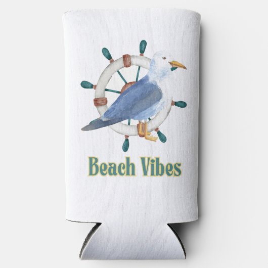 Vibes beach seltzer blikjeskoeler (Voorkant)