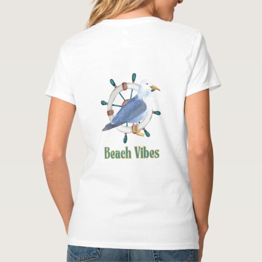 Vibes beach t-shirt (Achterkant)