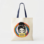 Vibes Canvas tas - Nooit opgeven (Voorkant)
