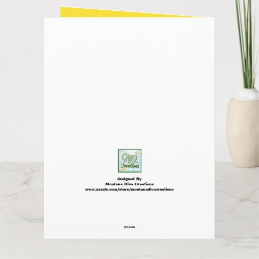 Vibes Classic Car Verjaardag Kaart (Achterkant)