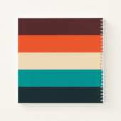 Vibes Color-Blocked Spiraal Notitieboek (Achterkant)