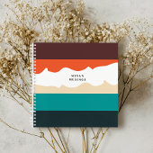 Vibes Color-Blocked Spiraal Notitieboek