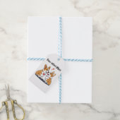 Vibes Corgis in Love Cadeaulabel (Met Touw)