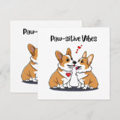 Vibes Corgis Verliefd (Voorkant / Achterkant)