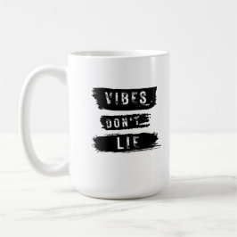 Vibes Don't Lie Koffiemok