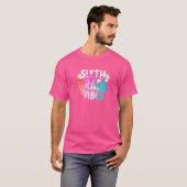 Vibes eerste dag van de zesde graad terug naar s t-shirt (Voorkant volledig)