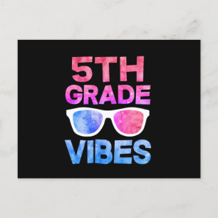 Vibes eerste schooldag aankondigingskaart