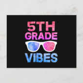 Vibes eerste schooldag aankondigingskaart (Voorkant)