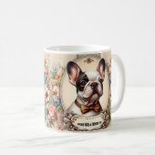 Vibes & Frenchie Stropdassen Koffiemok (Voorkant rechts)