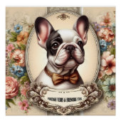  Vibes & Frenchie Stropdassen Perfect Poster (Voorkant)