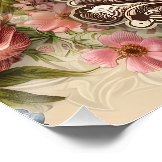  Vibes & Frenchie Stropdassen Perfect Poster (Hoek)