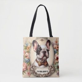  Vibes & Frenchie Stropdassen Tote Bag