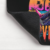 Vibes Halloween Zomervakantie Skeleton Float Muismat (Hoek)