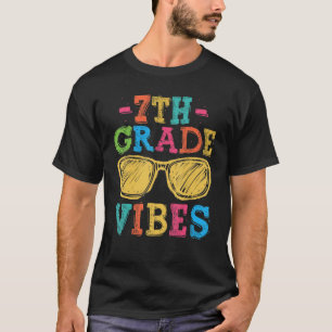 Vibes in de 7e klas eerst terug naar school voor l t-shirt