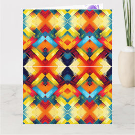  vibes in kleuren: stijlvolle geometrische vormen kaart