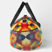 vibes in kleuren: stijlvolle geometrische vormen plunjezak (Rechts)