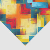  vibes in kleuren: stijlvolle geometrische vormen tissuepapier (Detail)