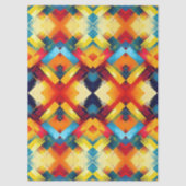  vibes in kleuren: stijlvolle geometrische vormen tissuepapier (Voorkant)