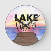Vibes Lake Ronde Klok (Voorkant)