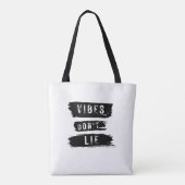 Vibes Liegen Niet Tote Bag (Achterkant)