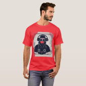 Vibes Maestro: Echo's van de mix T-shirt (Voorkant volledig)