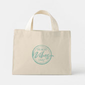 Vibes Mini Tote Bag (Achterkant)