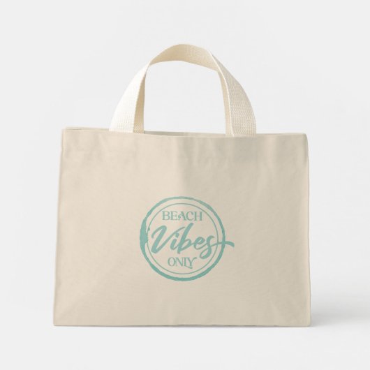 Vibes Mini Tote Bag (Achterkant)