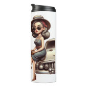  vibes, moderne twist thermosbeker (Geroteerd rechts)