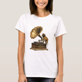  Vibes: Monkey DJ met Gramophone T-shirt