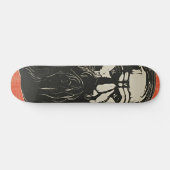 vibes: Munch's oude Man skateboard (Horizontaal)