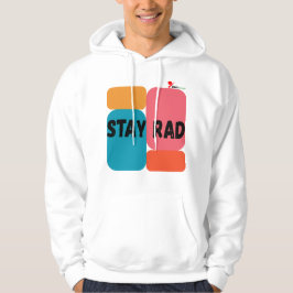  Vibes Retro Kleurenblok Trui Hoodie