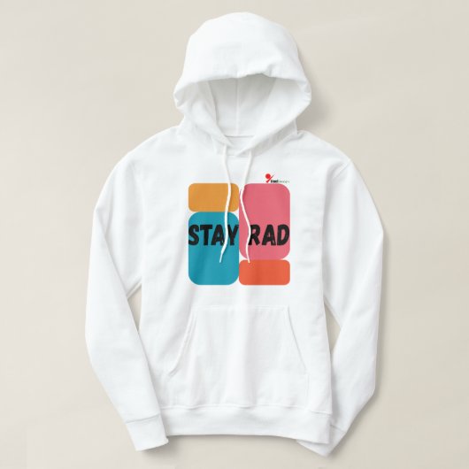  Vibes Retro Kleurenblok Trui Hoodie (Design voorkant)