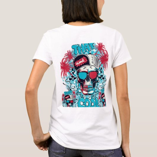  Vibes: Retro T-Shirt Design met Tijdloos (Achterkant)