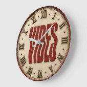 Vibes Retro Typography Grote Klok (Hoek)