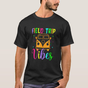 Vibes Schoolreis Jongens Meisjes Leraren T-shirt