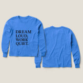 Vibes Speak Louder Than Words (Voorkant /achterkant)