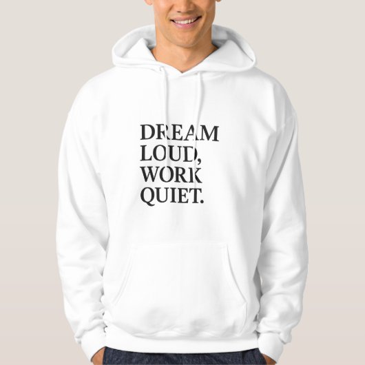 Vibes Speak Louder Than Words Hoodie (Voorkant)