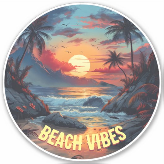 Vibes Sticker (Voorkant)