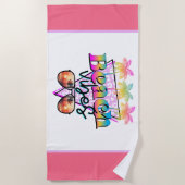 Vibes Strandlaken (Voorkant)