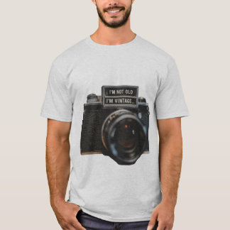 Vibes T-shirt: 'Ik ben niet oud, Ik ben vintage T-shirt