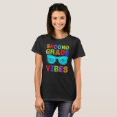 Vibes, tweede graad, eerste dag, tweede graad Kind T-shirt (Voorkant volledig)