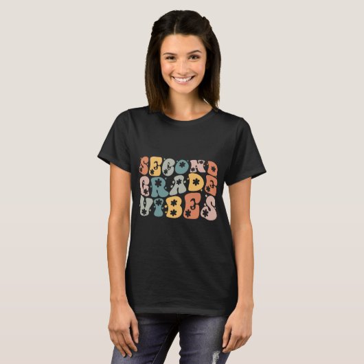 Vibes tweede graad t-shirt (Voorkant volledig)