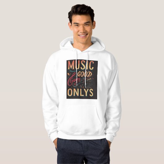 Vibes Unleashed: Voel de energie Hoodie (Voorkant volledig)