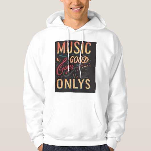 Vibes Unleashed: Voel de energie Hoodie (Voorkant)